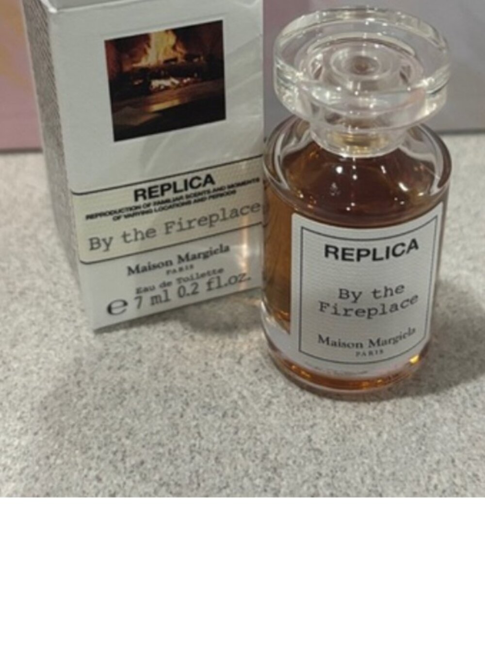 Maison Margiela by the fireplace miniature collectible